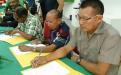 Signing of collaboration declaration by tribal leaders